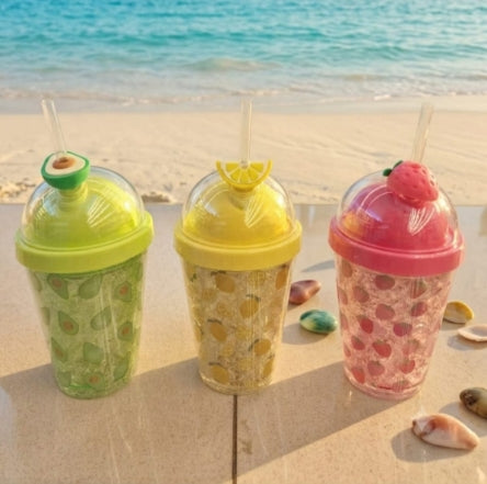 PLASTIC FANCY SIPPER
