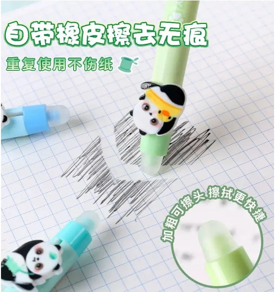 Panda Erasable Pen Set