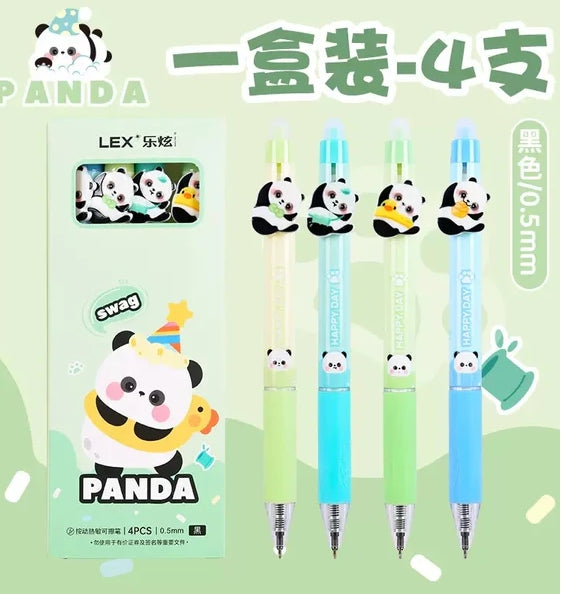 Panda Erasable Pen Set
