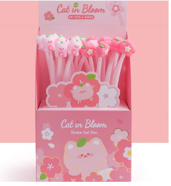Cat In Bloom Dancing Pen
