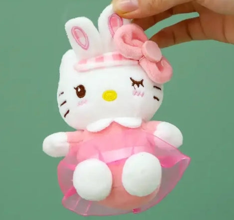 Hello Kitty Soft Toy Keychain