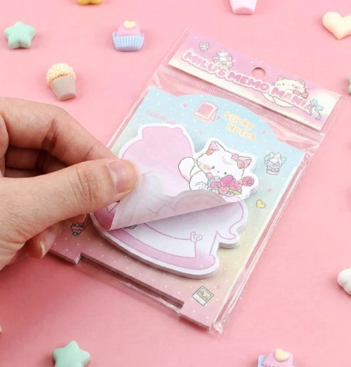 Cute Kitty Sticky Notes