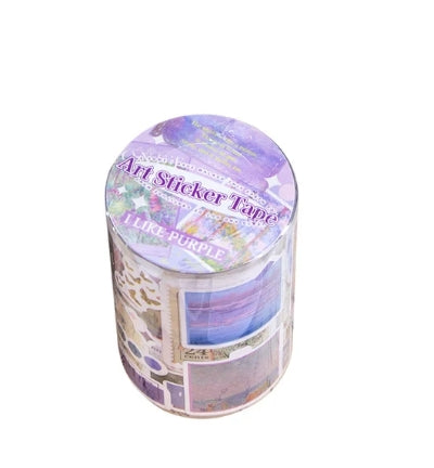 Retro Journaling Sticker Roll