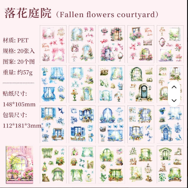 20 {Pcs} Stickers Book