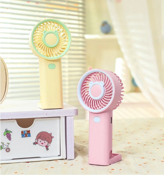 Aesthetic Mini Fan – Cute Pastel Travel Fan | The Koala Store