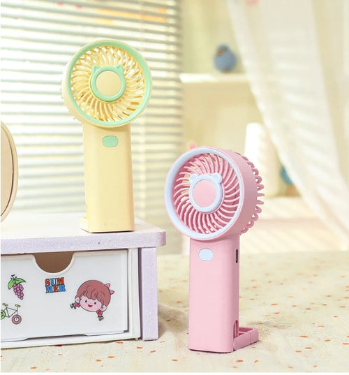 Aesthetic Mini Fan – Cute Pastel Travel Fan | The Koala Store