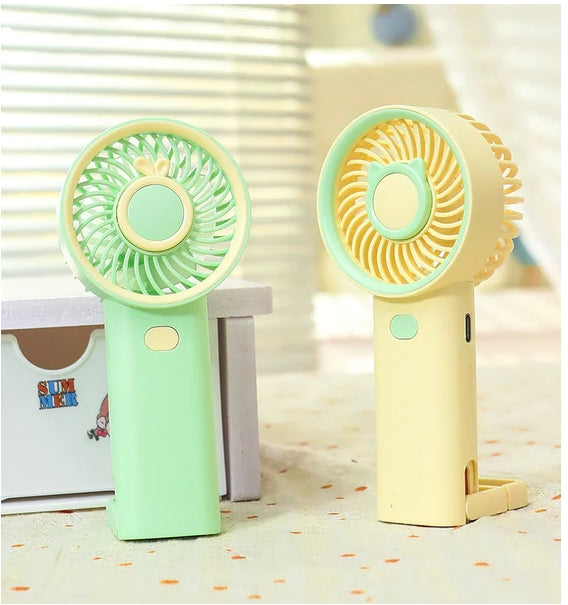 Aesthetic Mini Fan – Cute Pastel Travel Fan | The Koala Store