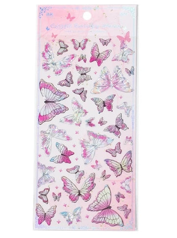 Acrylic Butterfly Stickers