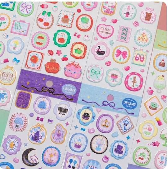 Dreamy Puffy Sticker Sheet