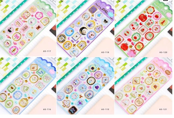 Crystal Kawaii Sticker Sheet