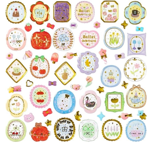 Crystal Kawaii Sticker Sheet