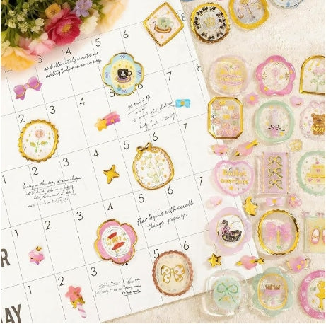 Crystal Kawaii Sticker Sheet