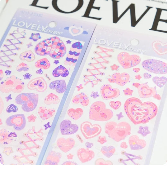 Kawaii Heart Sticker