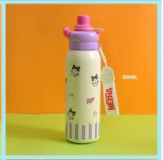 Cute 2 in 1 Sipper Bottle