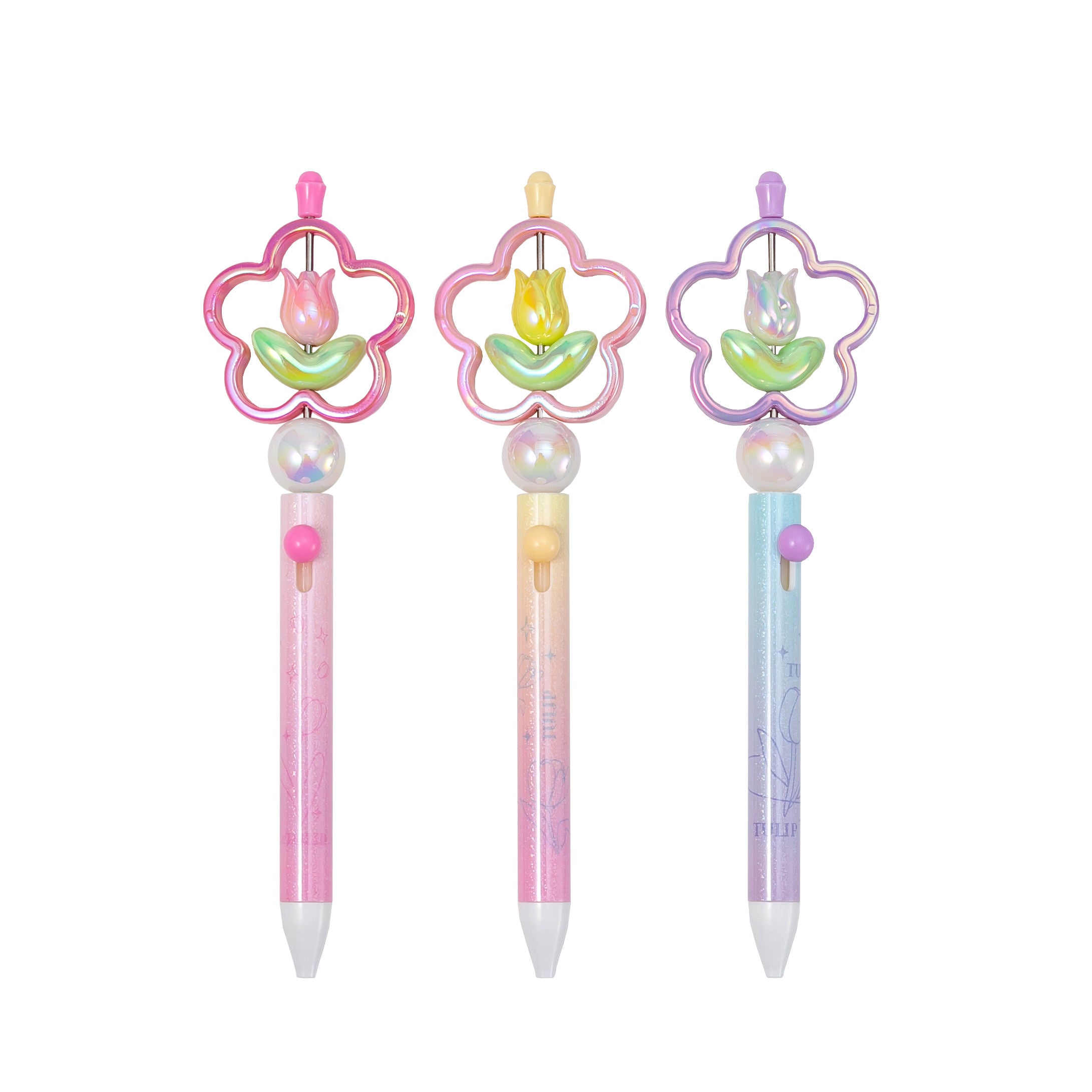 Crystal Tulip Gel Pen