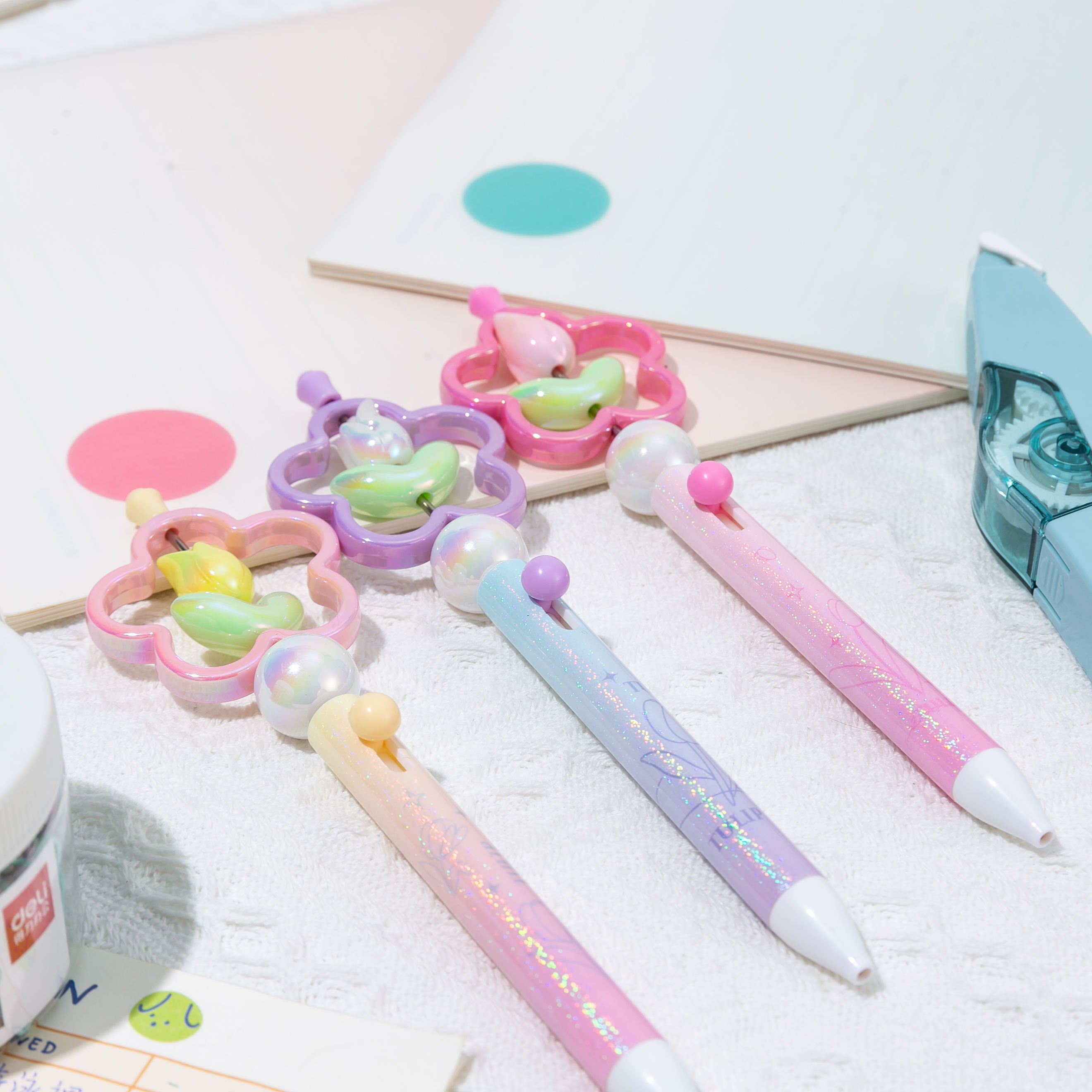 Crystal Tulip Gel Pen