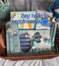 Blue Hamper(with transparent box)