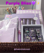 Purple Bliss Hamper (with transparent box)