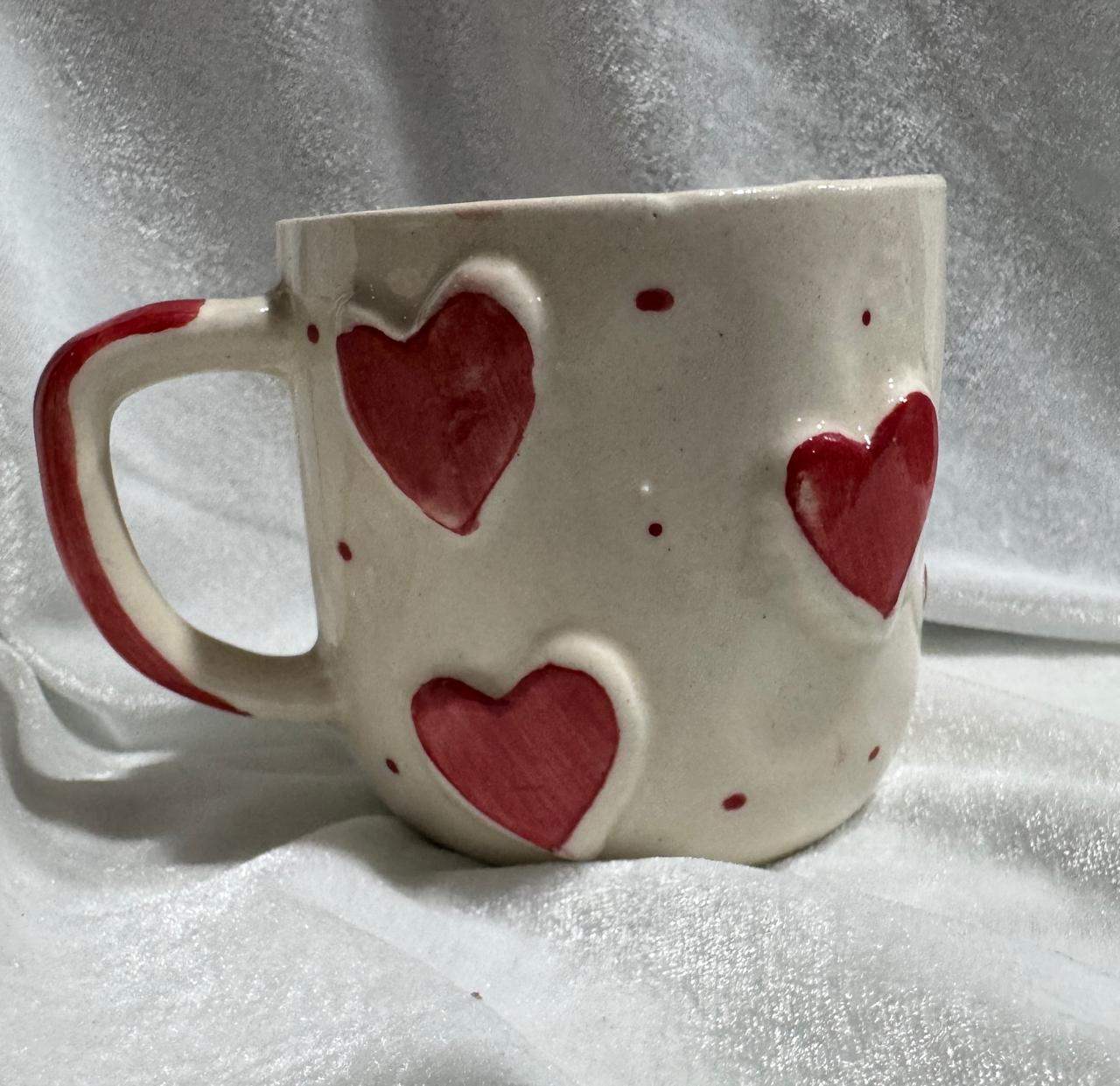 3D Heart Pop Up Mug