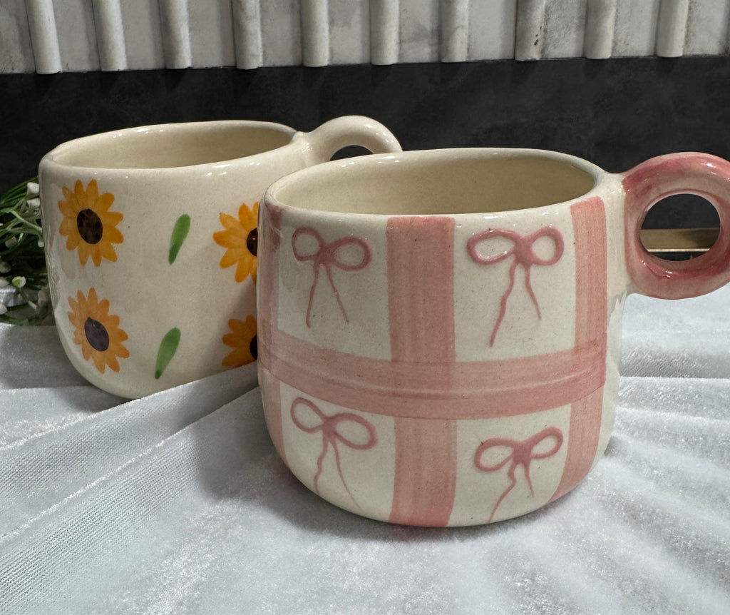 Sunflower And Bow Mug