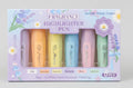Flower Fragrant Highlighter Pen (Set Of 6)