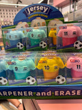 2 in 1 Jersey Sharpener & Eraser