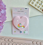 Unicorn Heart Sticky Note