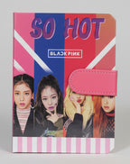 Black Pink Magnetic Diary