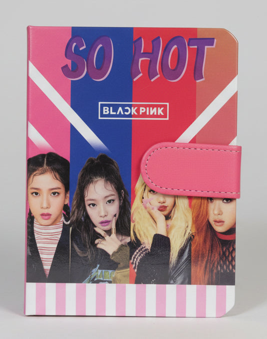 Black Pink Magnetic Diary