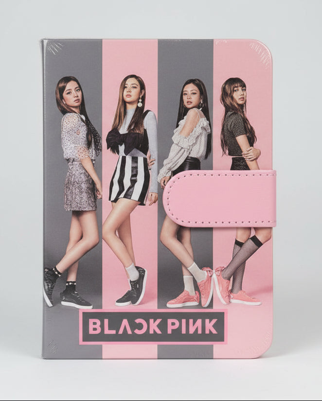 Black Pink Magnetic Diary