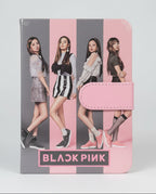 Black Pink Magnetic Diary