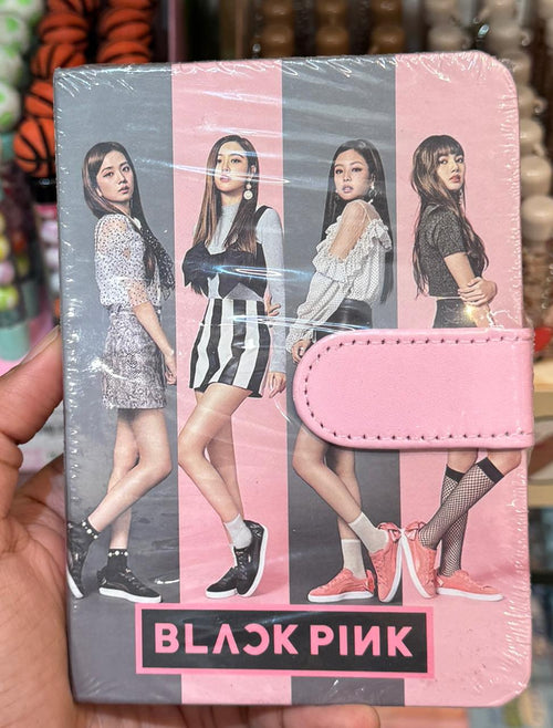 Black Pink Magnetic Diary