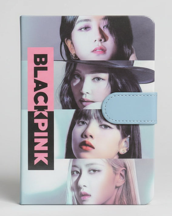 Black Pink Magnetic Diary