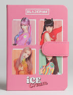 Black Pink Magnetic Diary