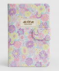 Floral Diary With Magnetic Flap