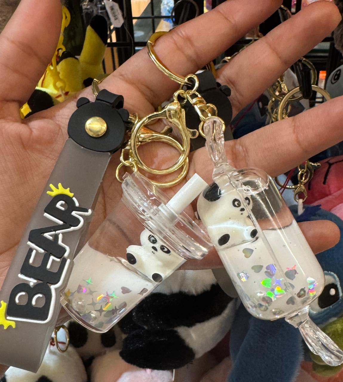Panda Water Keychain