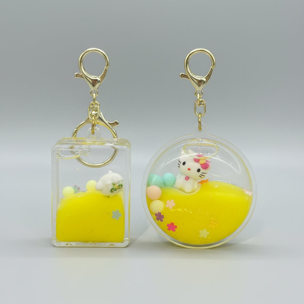 Hello Kitty Water Keychain