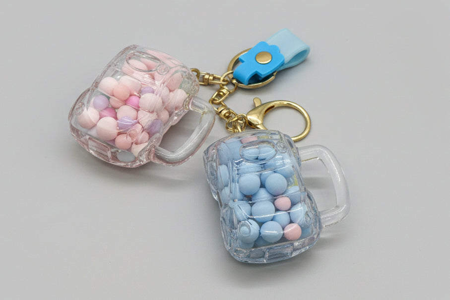 Car Water Keychain
