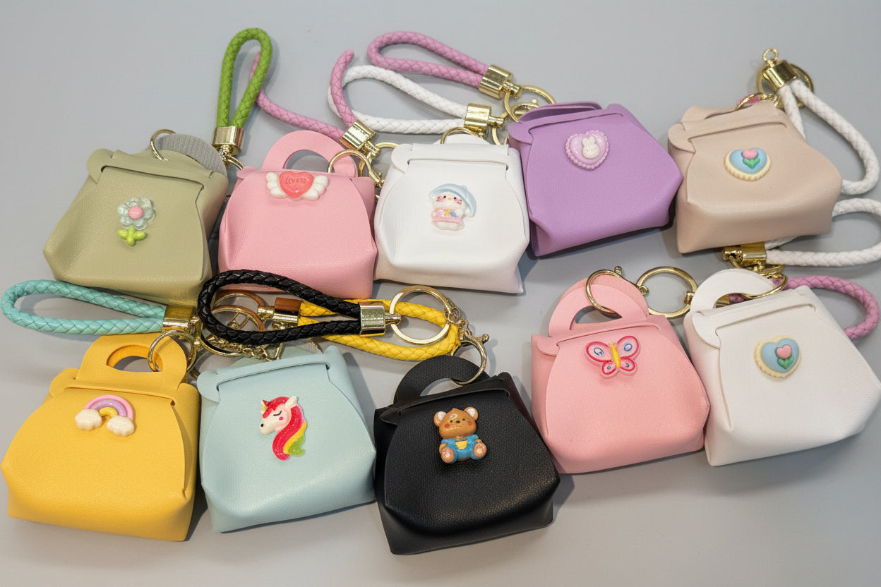 Charms Pouch Keychain