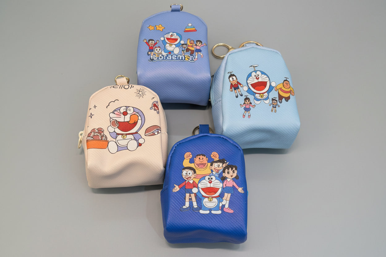 Doremon Pouch Keychain