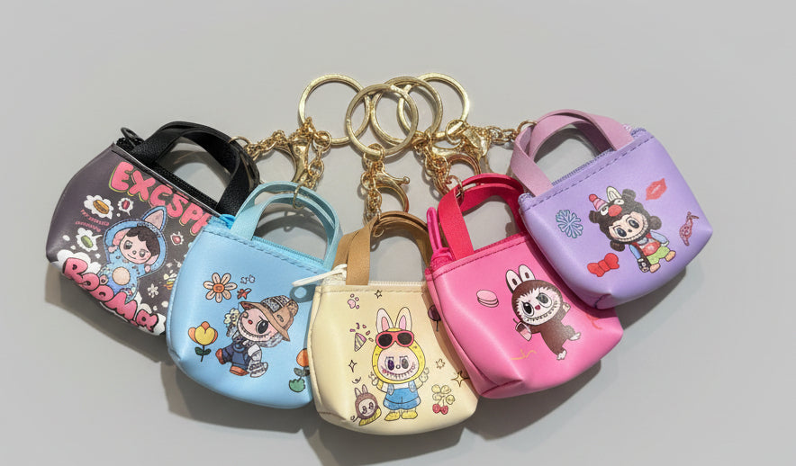 Labubu Pouch Keychain