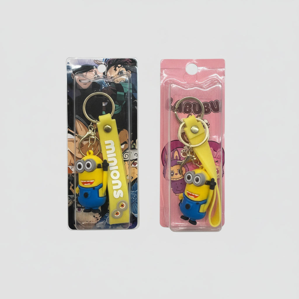 Minion Rubber Keychain