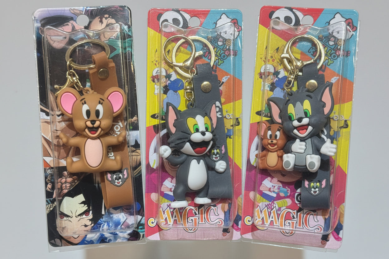 Tom & Jerry Keychain