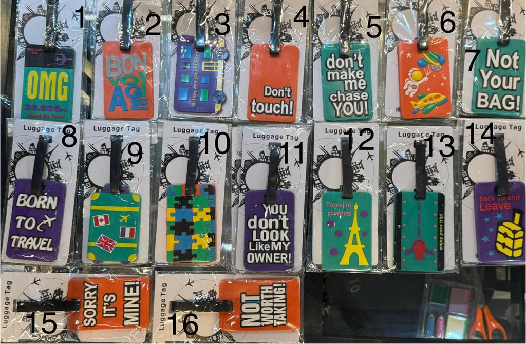 Bag Tag Keychain