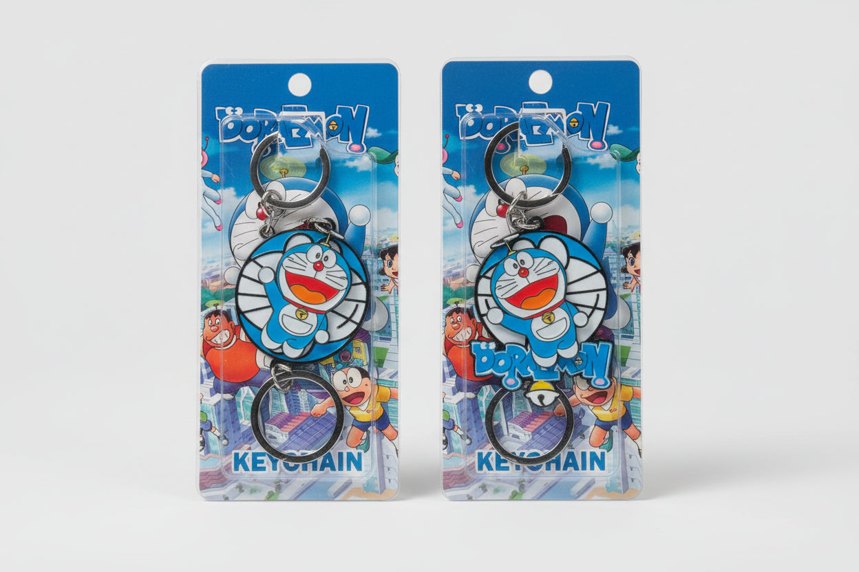 Doremon Spinner Keychain