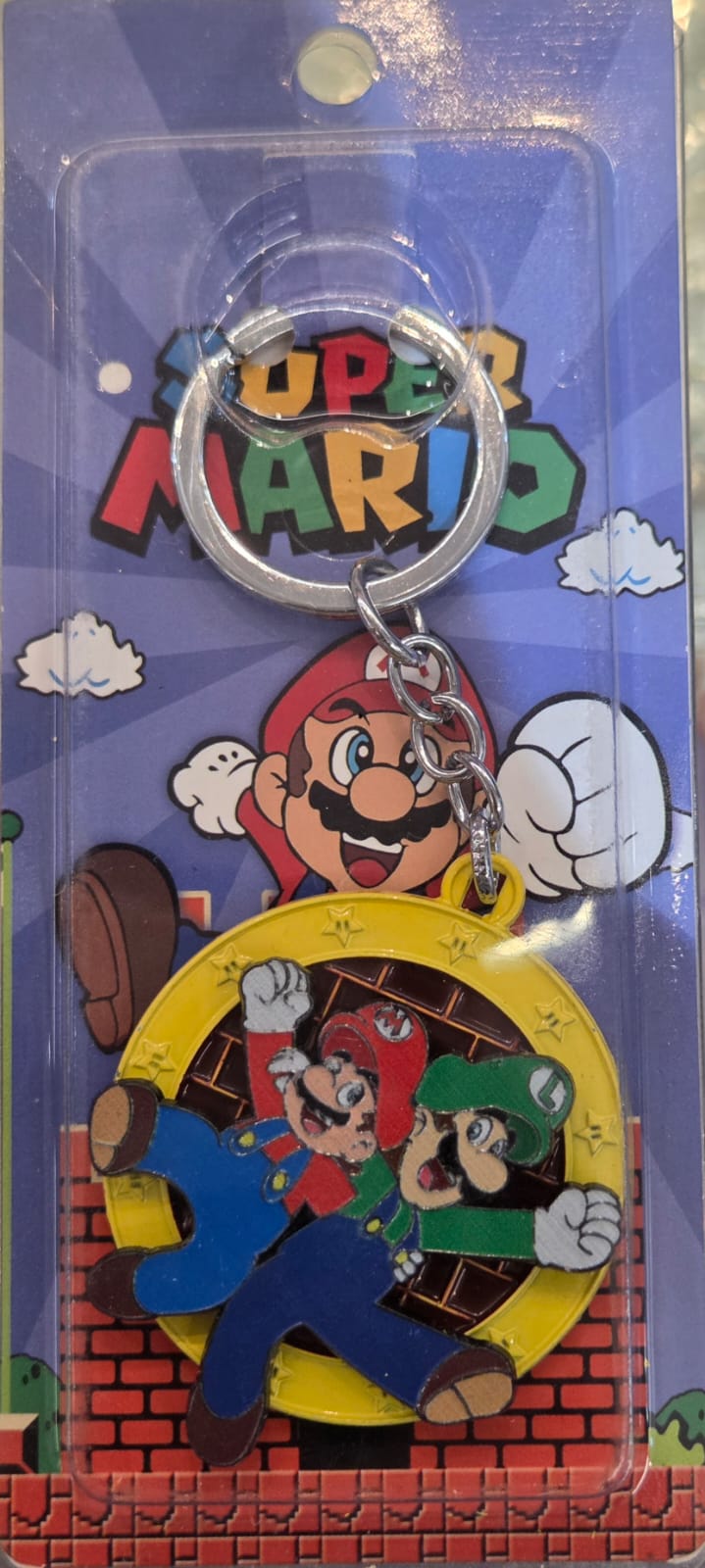 Mario Spinner Keychain