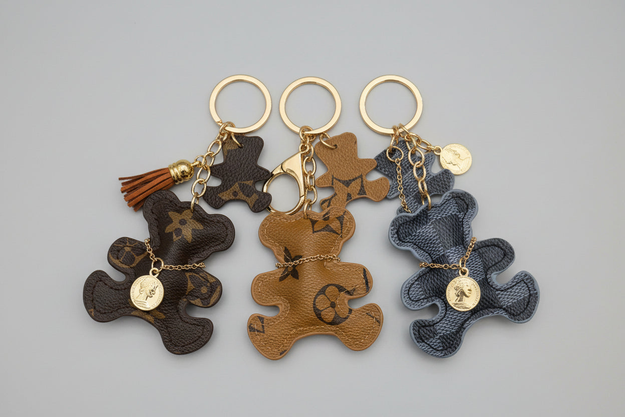 Teddy Charm Keychain