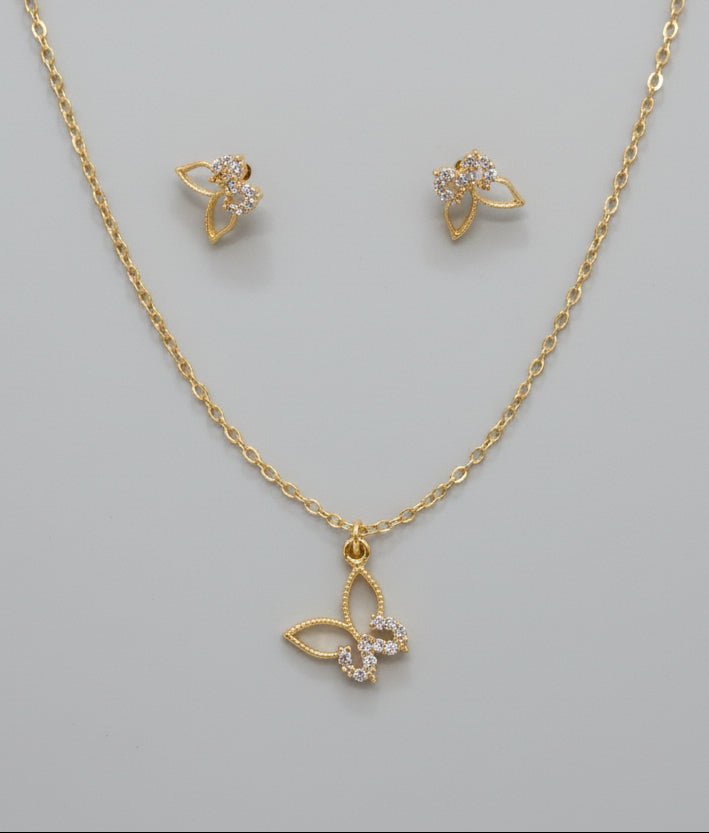 Butterfly Jewellery Set