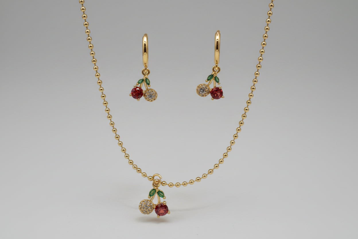 Cherry Jewellery set