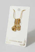 Owl & Chameleons necklace